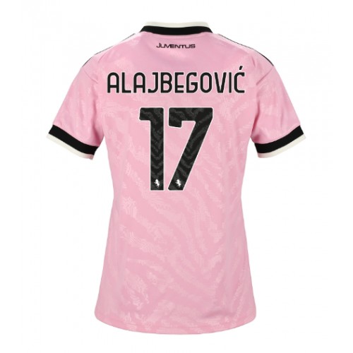 Dámy Fotbalový dres Juventus Kerim Alajbegovic #17 2026-27 Venkovní Krátký Rukáv